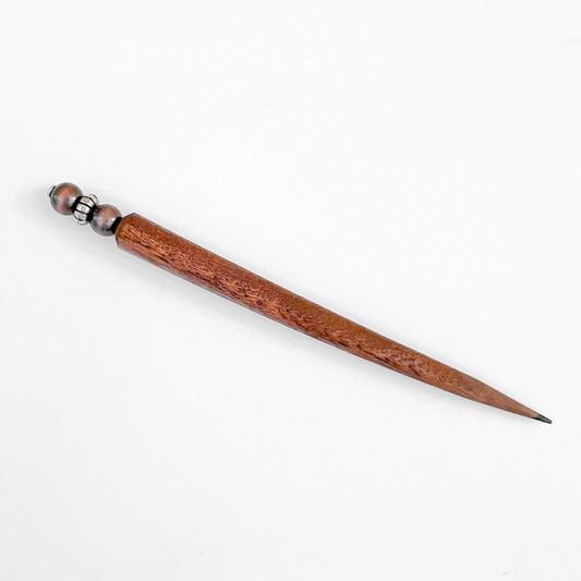 Wooden Tracing Stylus for Labyrinths - Made from Lilac Wood - Beaded Wooden Tracing Pencil for Travel Labyrinth Path