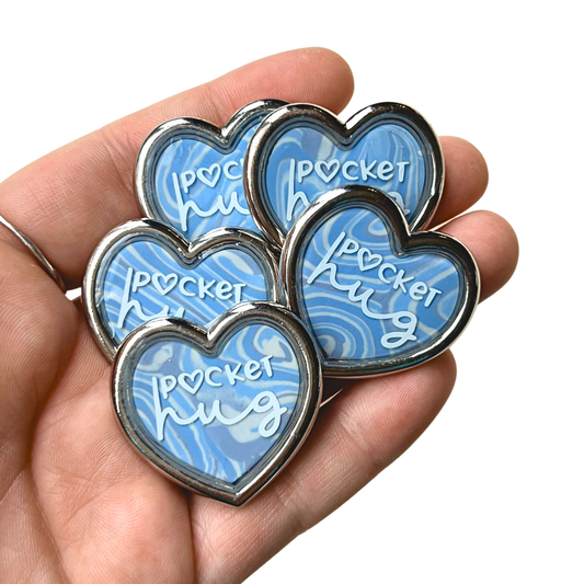 Pocket Hug Token – Mini Gift of Comfort & Love | Mindful Keepsake | Sentimental Thinking of You Gift