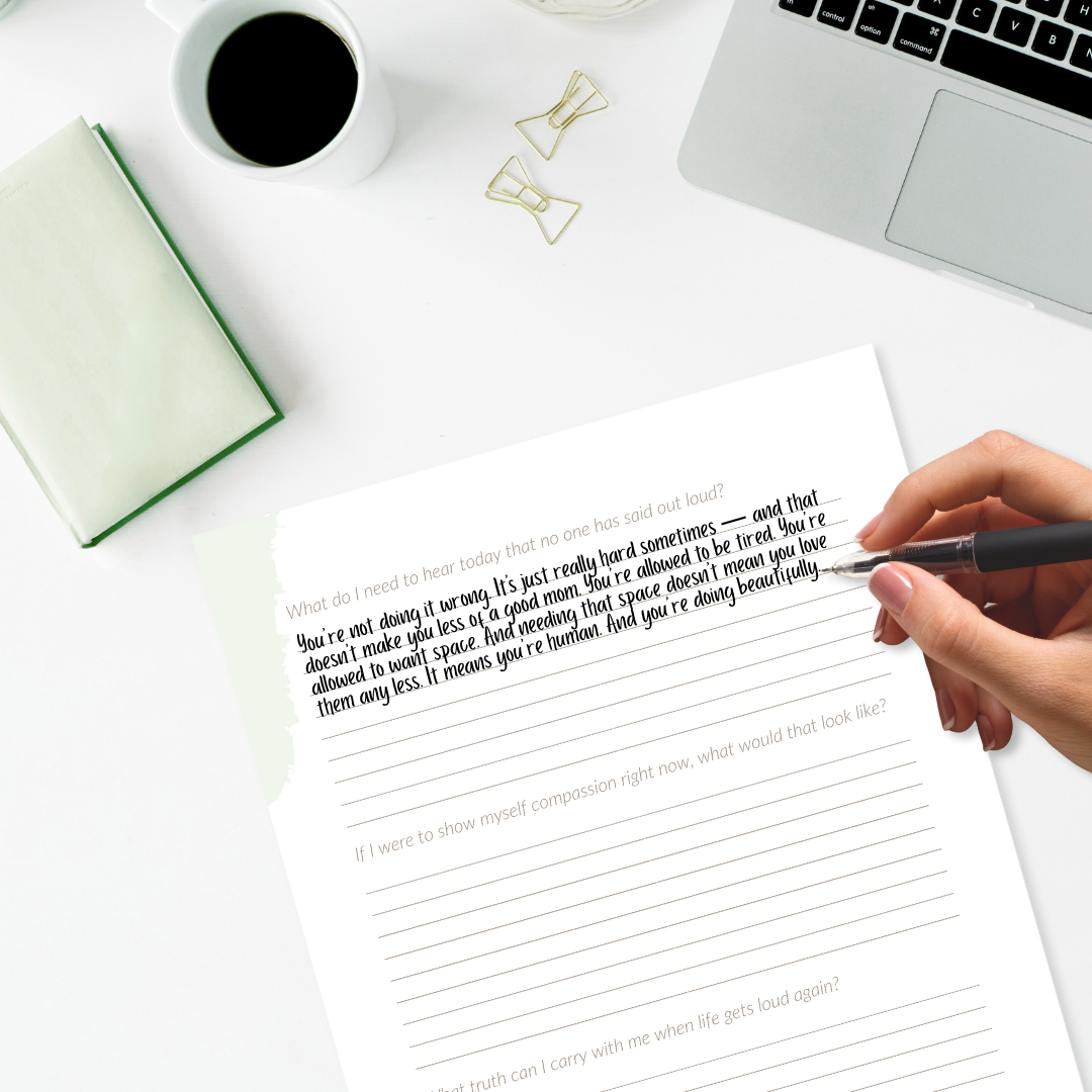 Printable Self-Care Retreat for Women | Digital Reflection Journal with Guided Prompts & Affirmations
