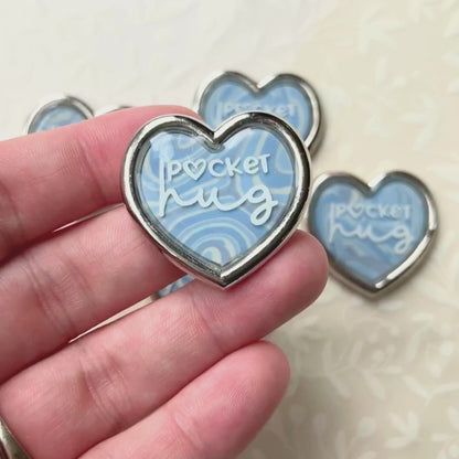 Pocket Hug Token – Mini Gift of Comfort & Love | Mindful Keepsake | Sentimental Thinking of You Gift